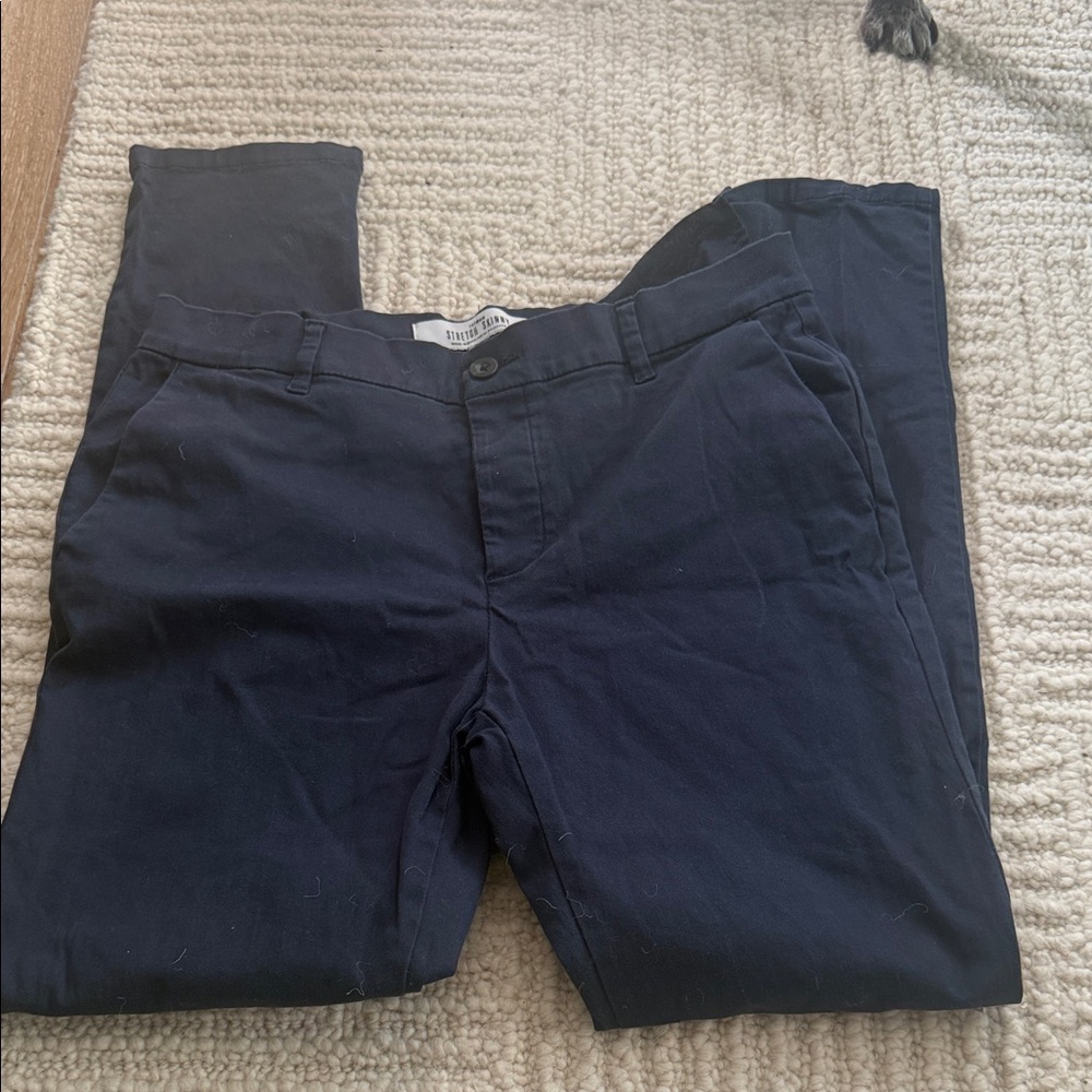 Like New Topman Stretch Skinny - Navy - Picture 3 of 7
